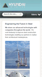 Mobile Screenshot of hyundaisteelusa.com